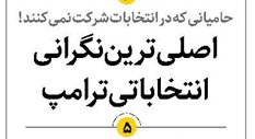اصلیترین نگرانی انتخاباتی ترامپ