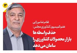 حذف واسطهها  بازار محصولات کشاورزی را سامان میدهد