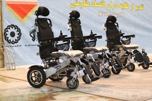 ۳۰۰ ویلچر برقی برای افراد دارای معلولیت در استان تهران توزیع شد