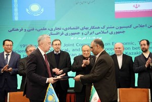 ایران و قزاقستان در شاهراه همکاری دوجانبه