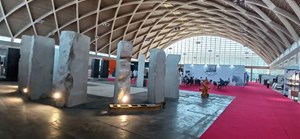 استقبال مخاطبان از پانزدهمین نمایشگاه بین‌المللی سنگ‌های ساختمانی و معدنی