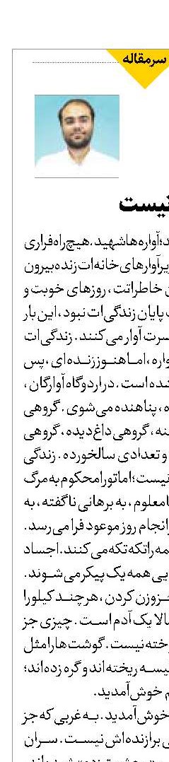 هیچ جا امن نیست