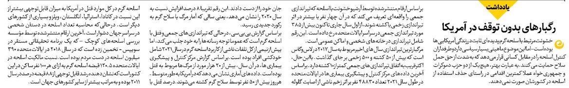 رگبارهای بدون توقف در آمریکا