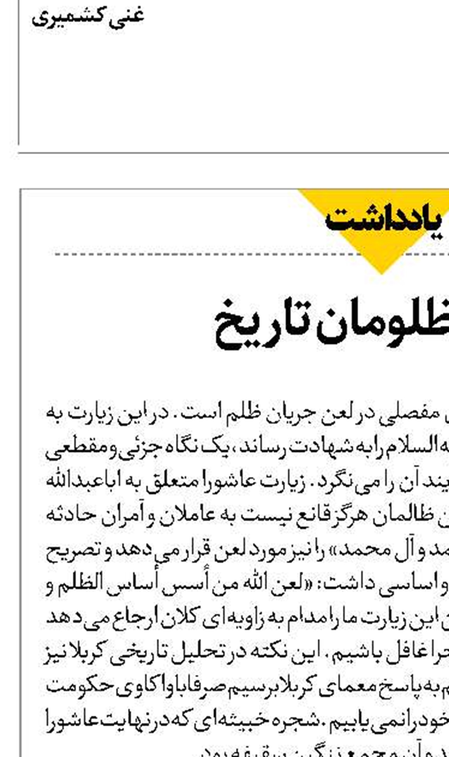 پناه مظلومان تاریخ