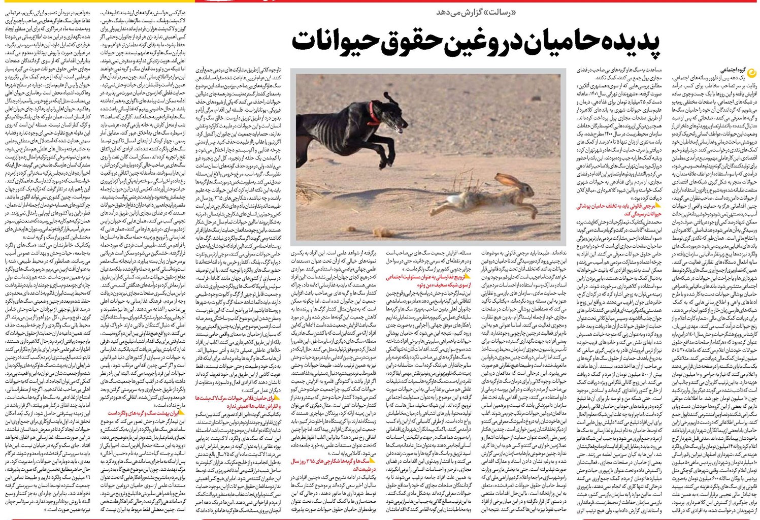 پدیده حامیان دروغین حقوق حیوانات