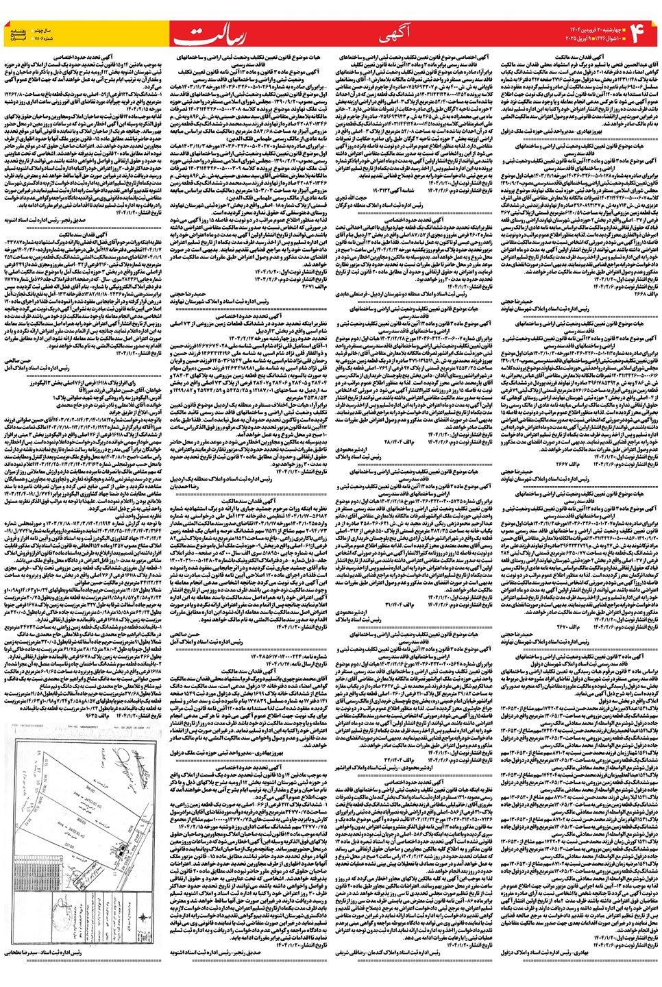 روزنامه تاریخ ۲۱ فروردین ۱۴۰۴