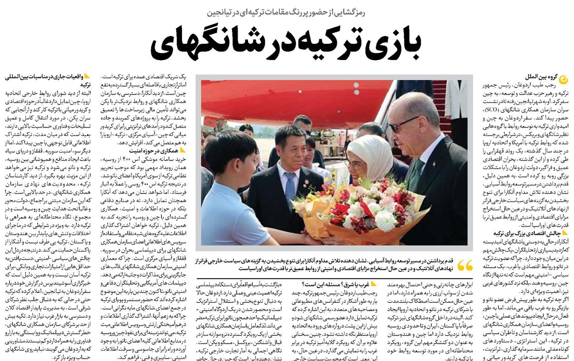بازی ترکیه در شانگهای
