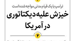 خیزش علیه دیکتاتوری در آمریکا